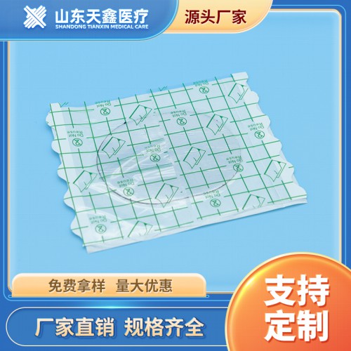 PU膜透明防水贴 敷料卷膏药贴三伏贴厂家