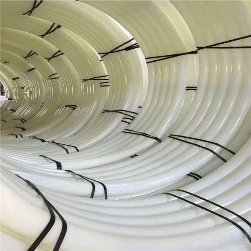 原料pe内衬管 pe自来水管 白色塑料盘管 保证压力