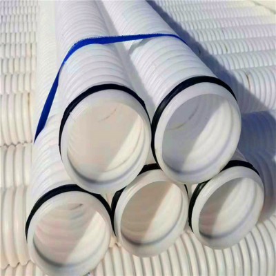 穿线pe波纹管110 隧道渗水打孔pe波纹管 环刚度高