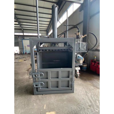 80吨全钢板工厂废旧物料金属液压打包机 编织袋压包机厂家