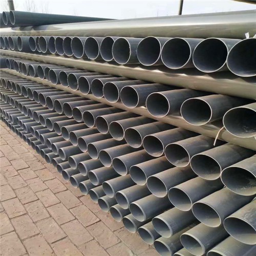 125pvc农田灌溉管 灰色pvc给水管 pvc排水管