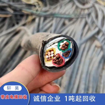 河北带皮电缆回收 工地剩余电缆线回收