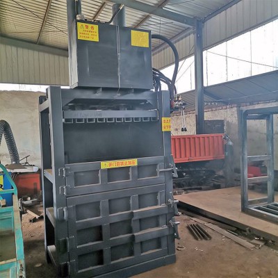 双缸液压立式打包机 废纸易拉罐压缩机 金属塑料压块机精选厂家