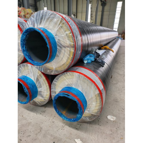 直埋蒸汽保温管道 钢套钢蒸汽保温钢管 预制蒸汽保温管