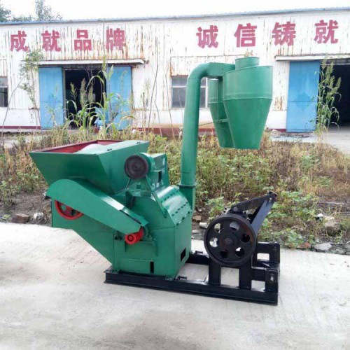 沙克龙粉碎机 双桶除尘草粉机 玉米秸秆粉碎机