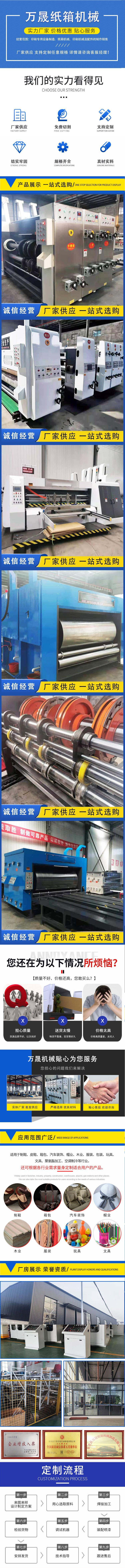 二手全自动纸箱印刷机