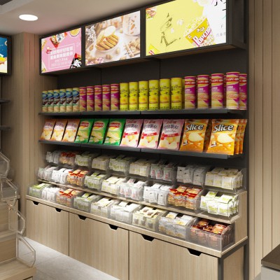 零食货架高柜