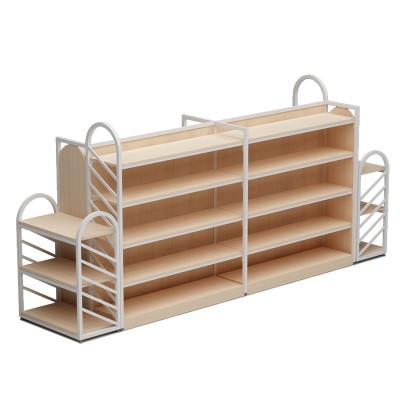 母婴店钢木货架