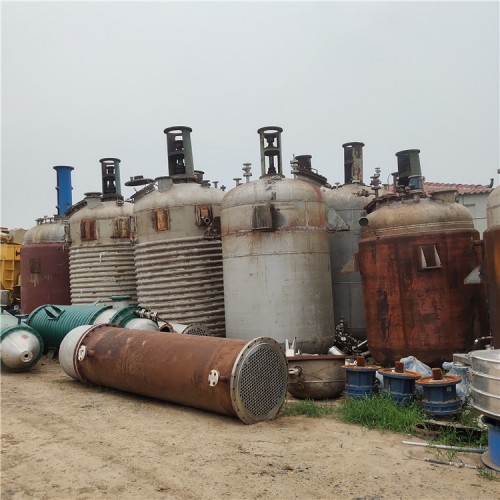 二手外盘管反应釜 316L材质 厂家直销