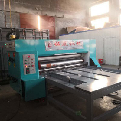 单色链条式开槽印刷机 水果纸箱印刷机 半自动蔬菜纸箱印刷机