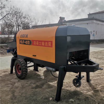 40型细石泵 邢砼40拖泵 混凝土泵厂家