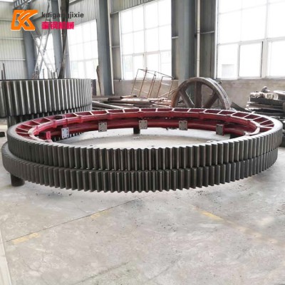 回转窑大齿轮加工