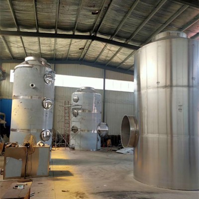 不锈钢喷淋塔 废气处理设备 304不锈钢喷淋塔 碱洗塔