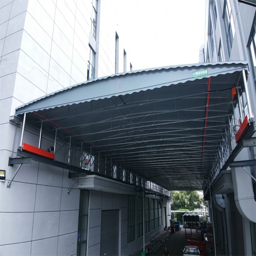 淄博定做大型电动雨棚 仓储活动棚厂家直销