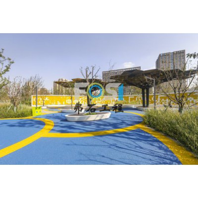 彩色透水混凝土价格 彩色强固透水砼施工报价