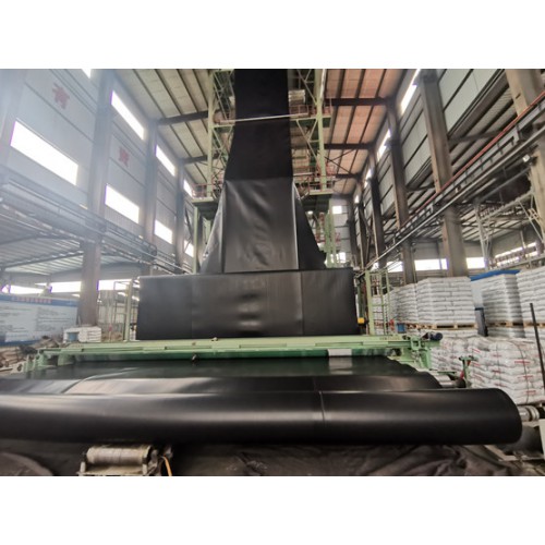 出口印尼10米宽0.50mm厚高位池海水养虾HDPE防渗膜