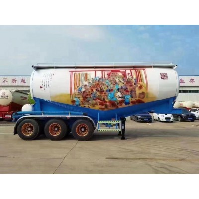罐式后翻自卸式半挂车