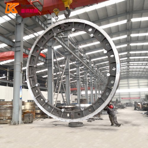 奎钢水泥回转窑大齿轮质量好精度高
