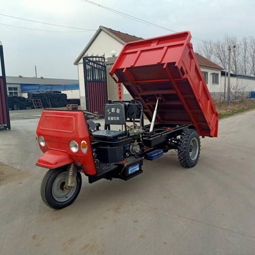 建筑工程农用柴油电启动助力转向三轮车 柴油三轮车厂家直销