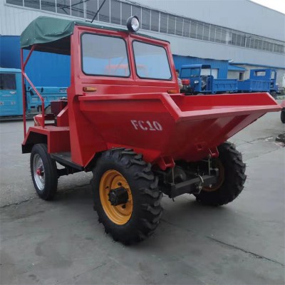 柴油翻斗车 工程蹦蹦车 FC-18小四轮运输车运转灵活