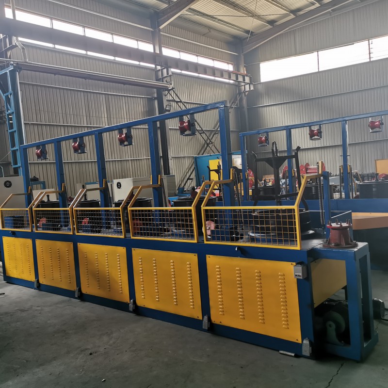 5连罐拉丝机5000