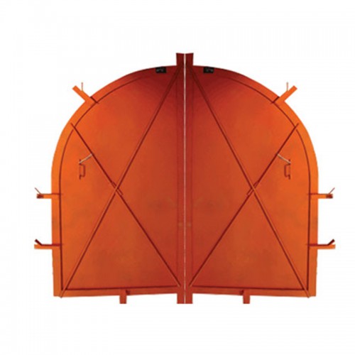 井下斜风井防爆门 矿用斜风井防爆门 斜井防爆门