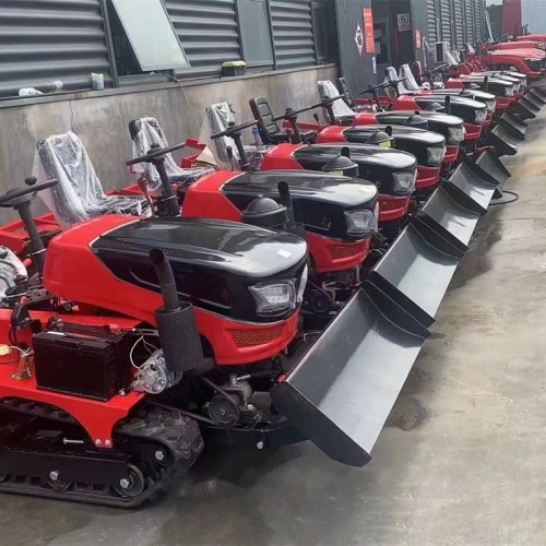 乘坐式履带旋耕机 果园多功能施肥耕地机 农用拖拉机