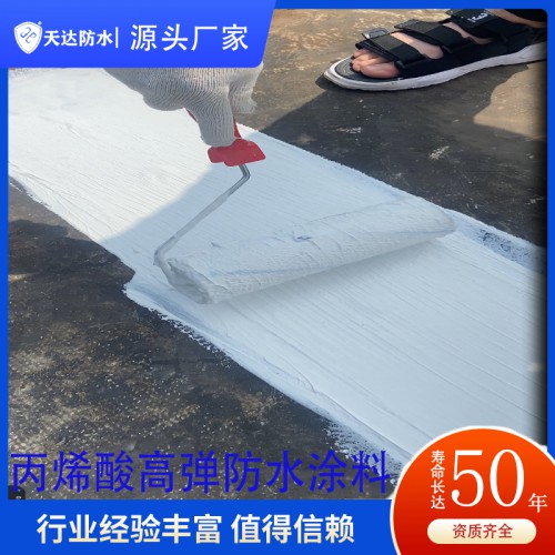 天达聚合物水泥基防水涂料 JS防水涂料 丙烯酸高弹防水涂料