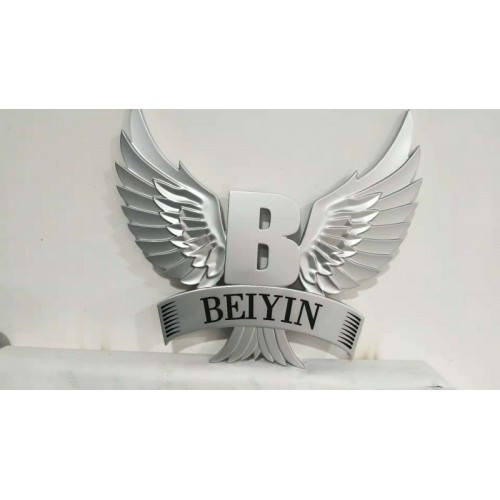 户外大型徽章铜板浮雕标牌铜牌匾铝板立体雕刻设计制作