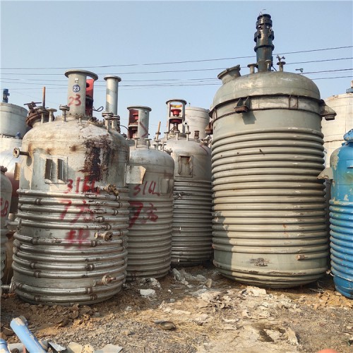 二手不锈钢外盘管反应釜 厂家精选