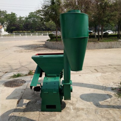 鑫明 沙克龙锤片式粉碎机 玉米秸秆草粉打面机