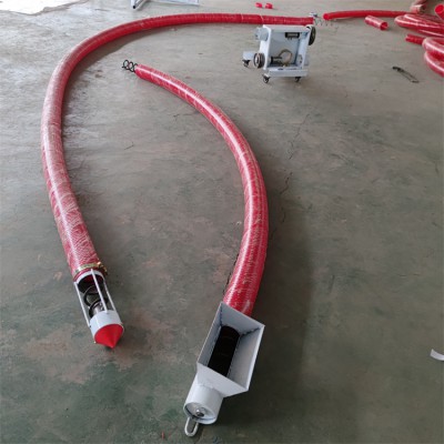 鑫明吸粮机小型家用车载绞龙软管吸谷机