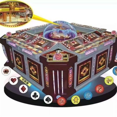 实物顶球游戏机