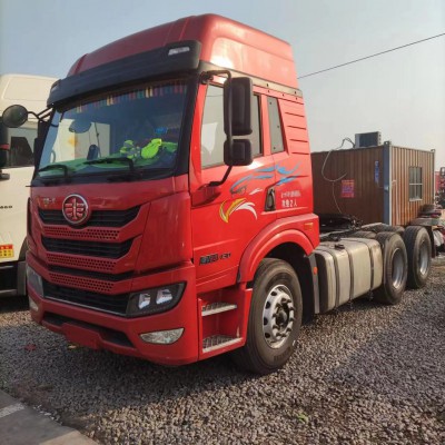 二手牵引车头解放悍威2.0 21年2月国五双驱轻体