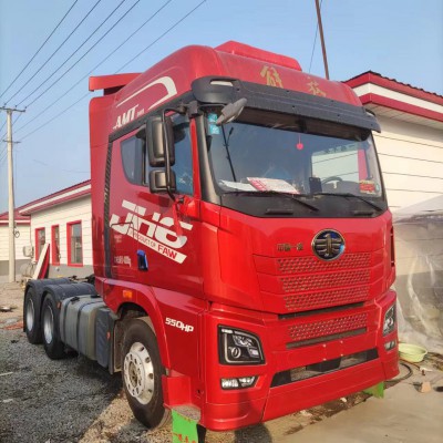 21年6月解放JH6二手牵引车   国五排放550马力