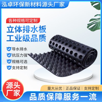排水板 复合排水板 高密度PE排水板 HDPE凹凸滤水板
