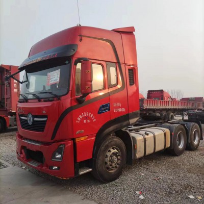 20年12月二手东风天龙KL牵引车 国五双驱轻量化