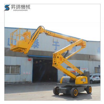 曲臂升降机 升降机厂家 自行曲臂升降平台 高空作业平台