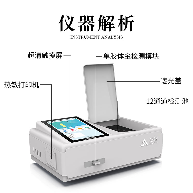 蜂蜜单金标仪器解析