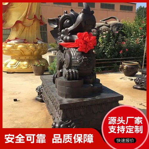 铜貔貅  铸造厂家  大型貔貅雕塑