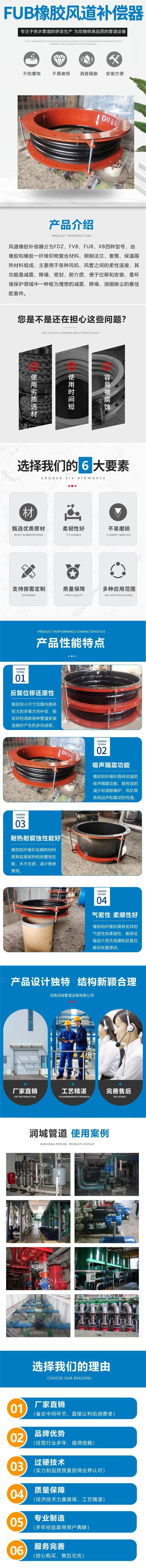 FUB橡胶风道补偿器1