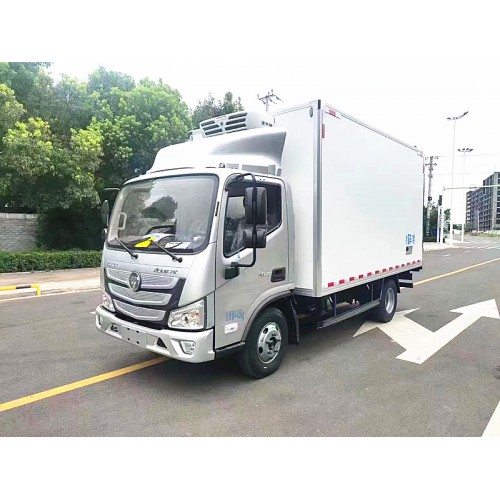 4米2蓝牌 福田欧马可160马力冷藏车