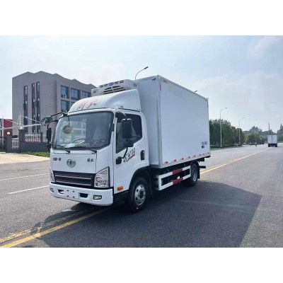 4米2解放虎v蓝牌冷藏车（超高性价比）