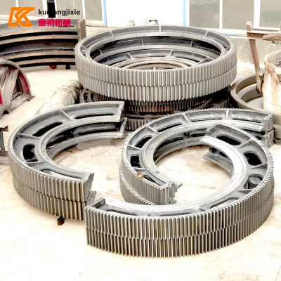加气砖铝粉球磨机大齿轮配件