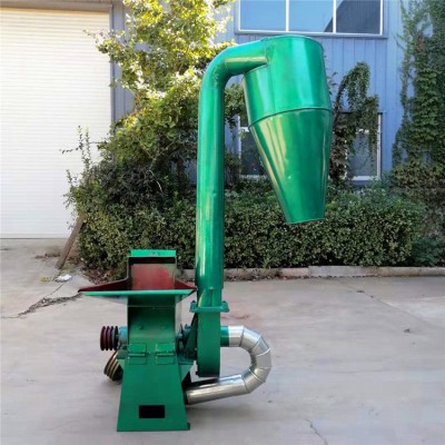 小型牛羊饲料秸秆粉碎机 麦草稻草粉草机 家用二项电粉碎机