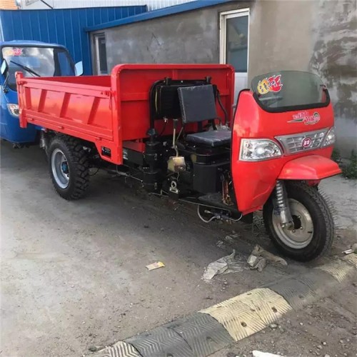 时风五征同款柴油三轮车 矿用自卸三棚子 农用三轮车厂家