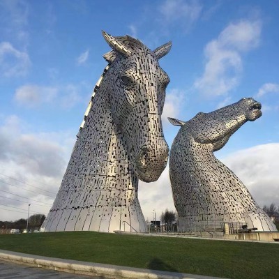 抽象不锈钢雕塑