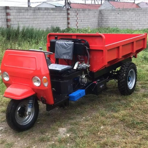 时风同款柴油三轮车 全封闭驾驶室自卸三轮车 加厚车厢