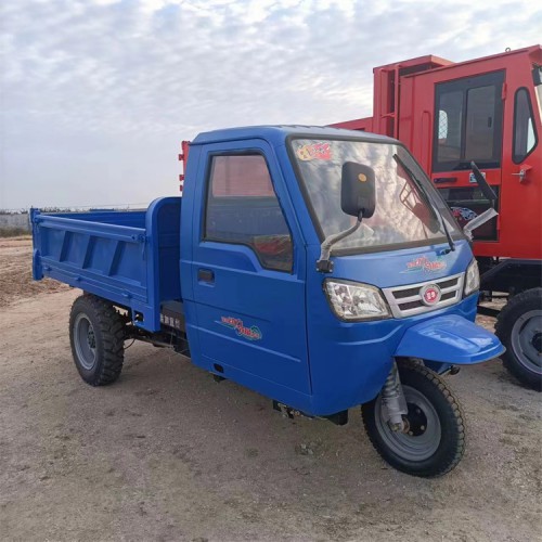 湖北武汉农用矿用工程三轮车 22马力时风后桥小型柴油三轮车