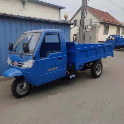 浙江杭州小型农用三轮自卸车 时风建筑工地运输柴油三轮车